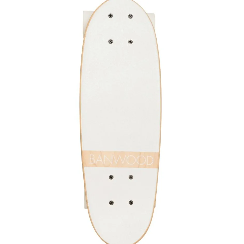 Discount Banwood Skateboard blanc