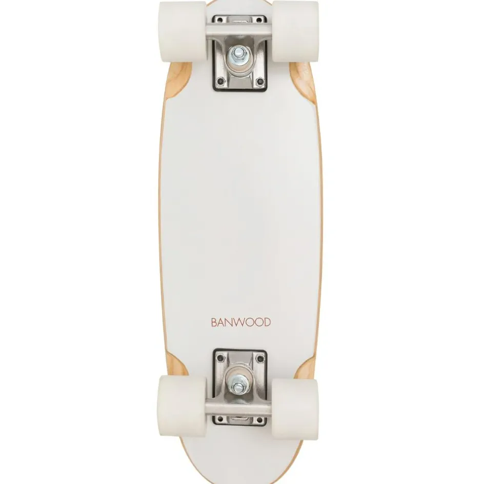 Discount Banwood Skateboard blanc