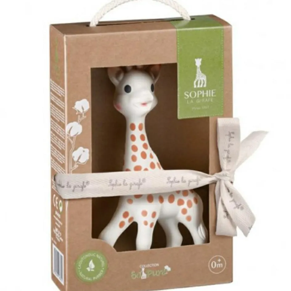 Sophie la girafe en caoutchouc naturel So'pure (18 cm)