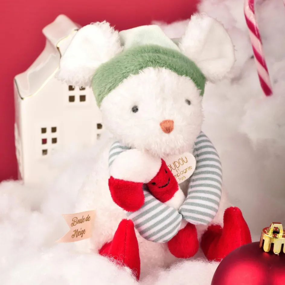 Souris de Noël (modèle mystère)|Doudou et Compagnie Online