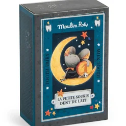 Souris dent de lait Les Moustaches (13 cm)|Moulin Roty Sale