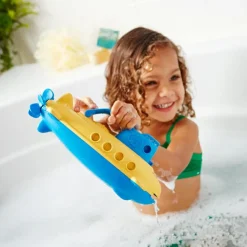 Sous marin bleu et jaune|Green Toys Sale
