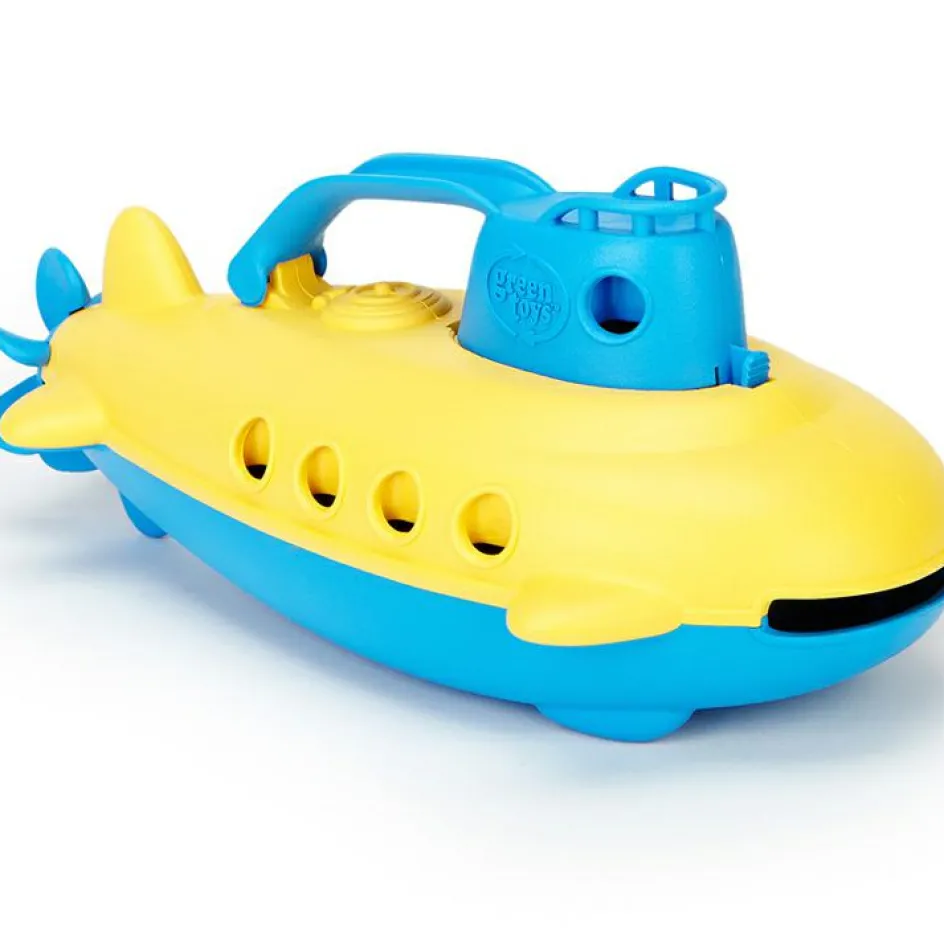 Sous marin bleu et jaune|Green Toys Sale