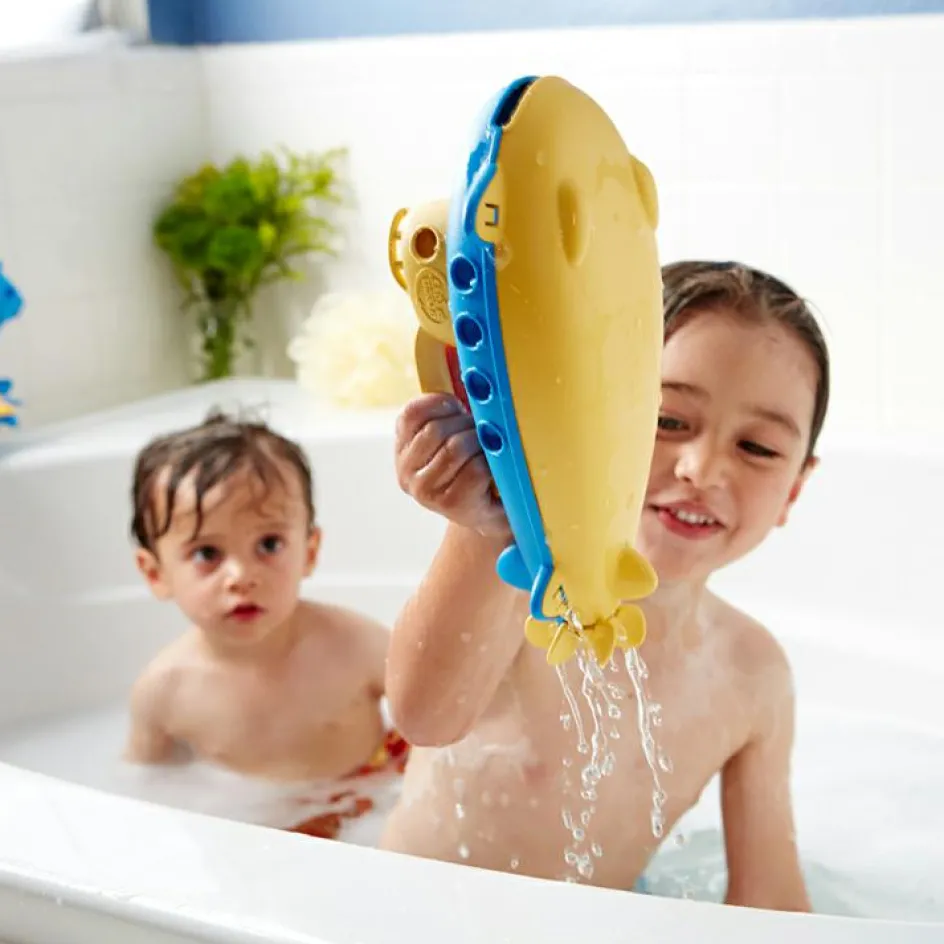 Sous marin bleu et jaune|Green Toys Sale