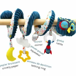 Spirale d'activités Astros le Hibou|Les Déglingos Clearance