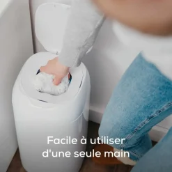 Starter pack poubelle à couches Dress up + 3 recharges|Angelcare Discount