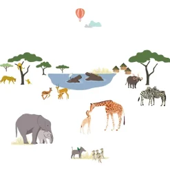 Clearance Mimi'lou Sticker Easy safari