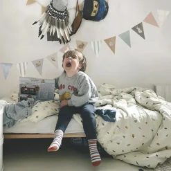 New Mimi'lou Sticker frise murale Fanions Color