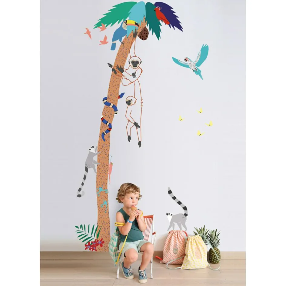 Sticker géant palmier Into the jungle|Mimi'lou Clearance