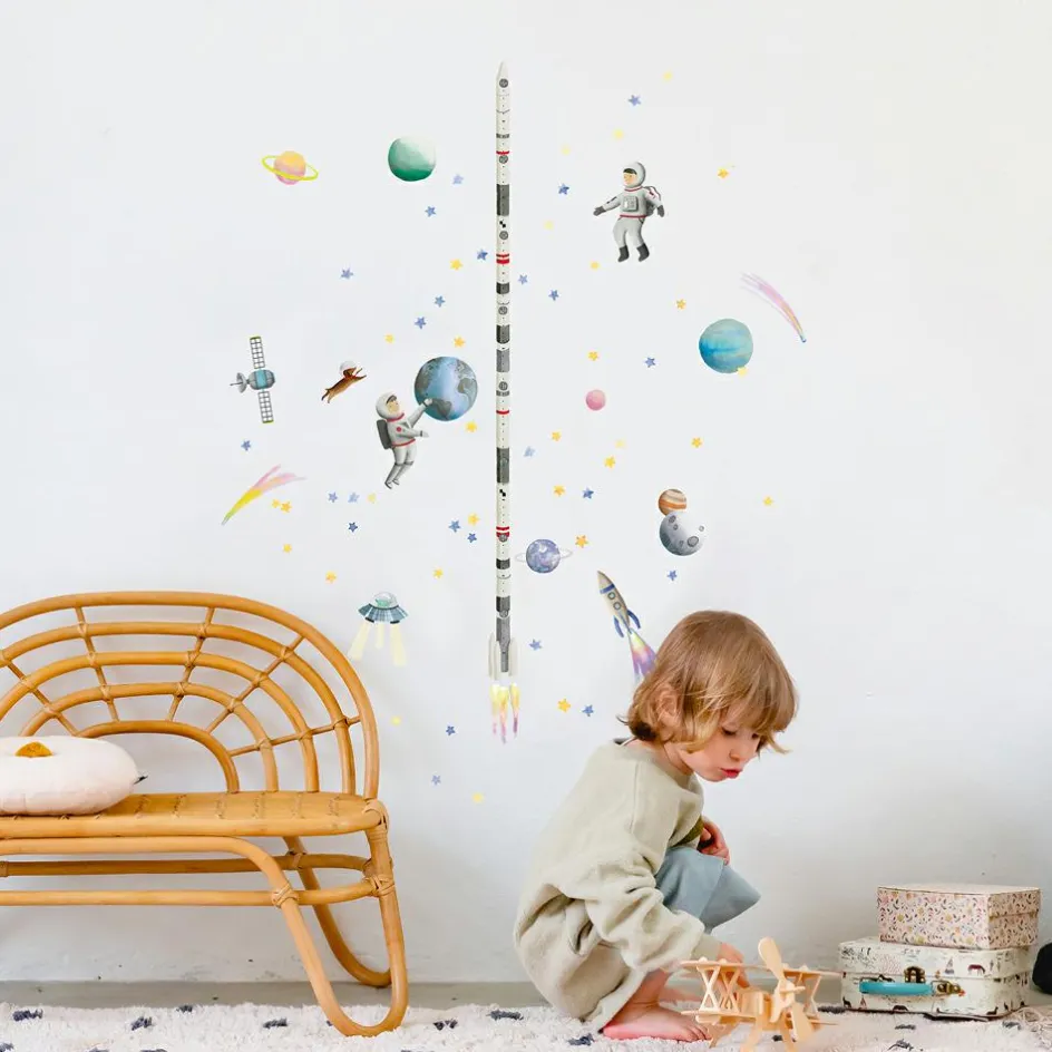 Hot Mimi'lou Sticker toise Espace (120 cm)