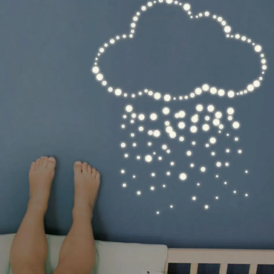 Stickers pastilles phosphorescentes (20 x 16 cm)|Mimi'lou Clearance