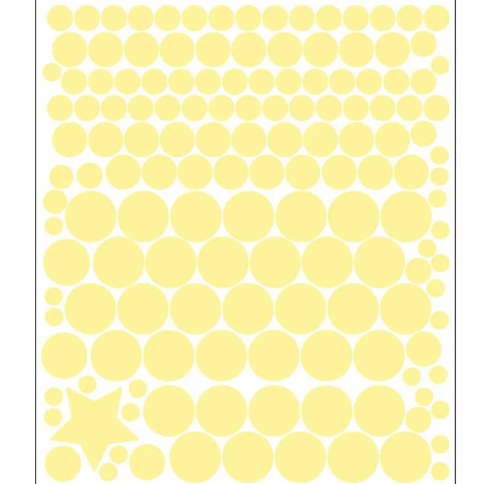 Stickers pastilles phosphorescentes (20 x 16 cm)|Mimi'lou Clearance