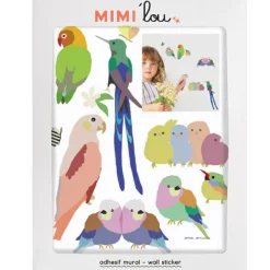 Sticket Just a touch with the birds|Mimi'lou New
