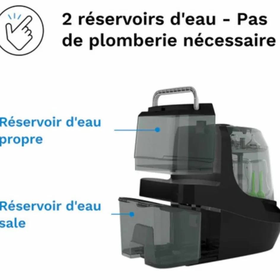 New babybrezza Stérilisateur et sécheur Bottle Washer Pro noir