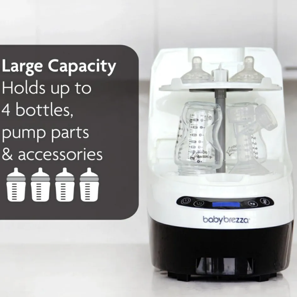 Online babybrezza Stérilisateur et sécheur Bottle Washer Pro noir et blanc