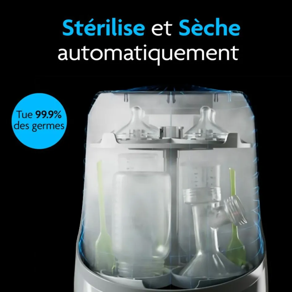 Online babybrezza Stérilisateur et sécheur Bottle Washer Pro noir et blanc