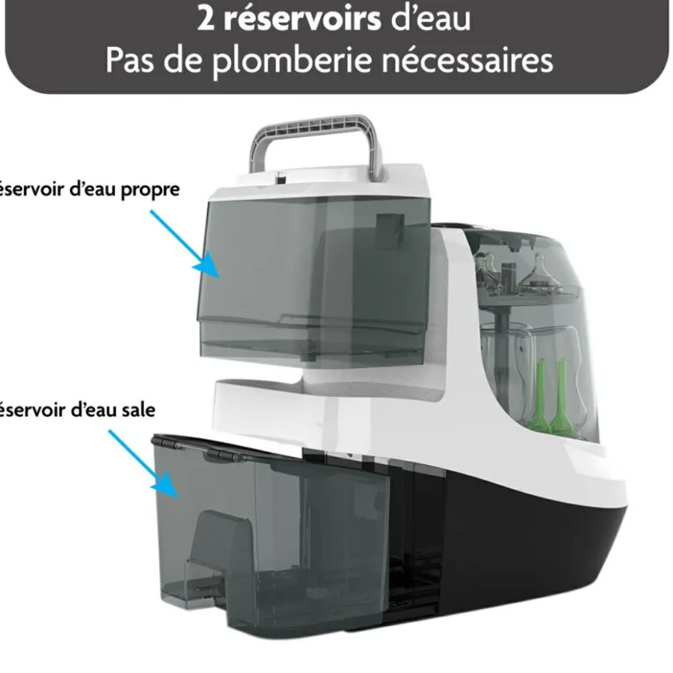 Online babybrezza Stérilisateur et sécheur Bottle Washer Pro noir et blanc