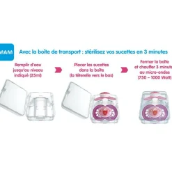 Outlet MAM Sucette Comfort Bleu (2-6 mois)