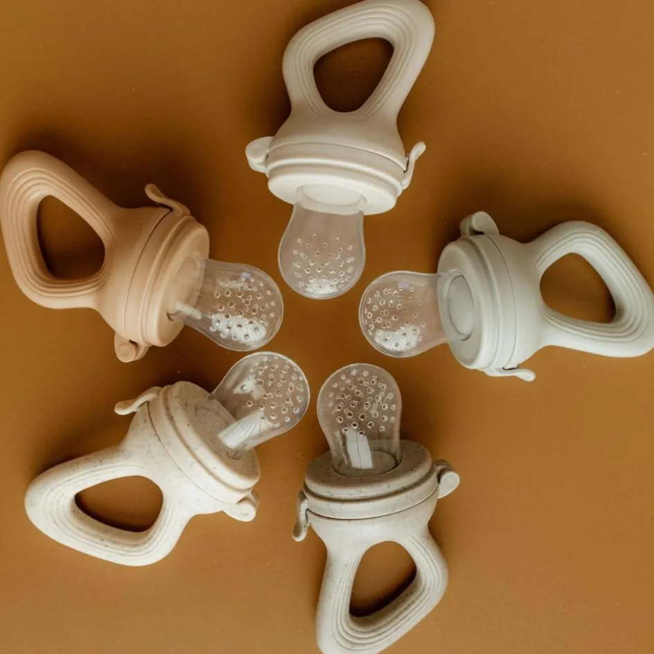 Discount Zakuw Sucette grignoteuse Argile avec 4 embouts