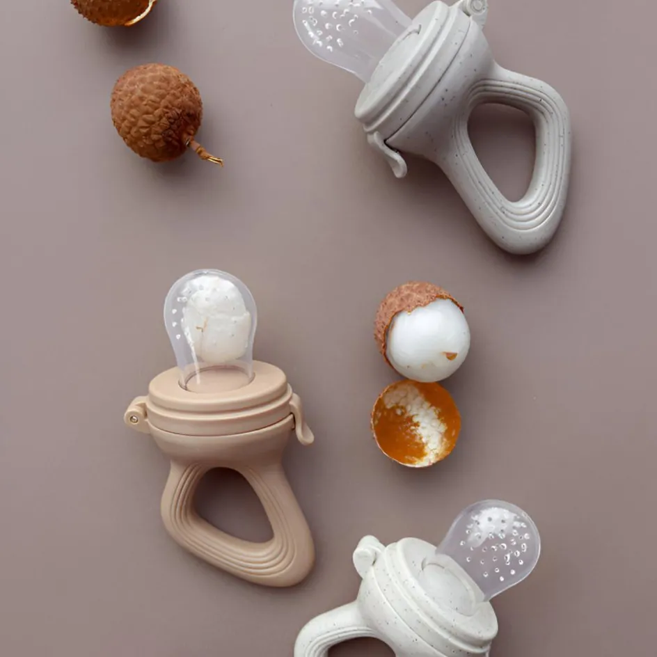 Sucette grignoteuse Sable avec 4 embouts|Zakuw Best