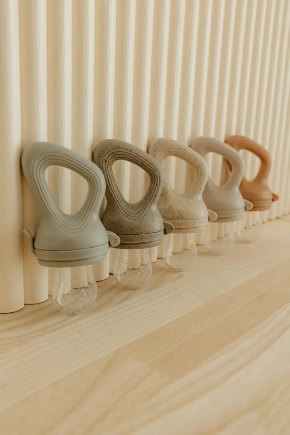 Sucette grignoteuse Sable avec 4 embouts|Zakuw Best