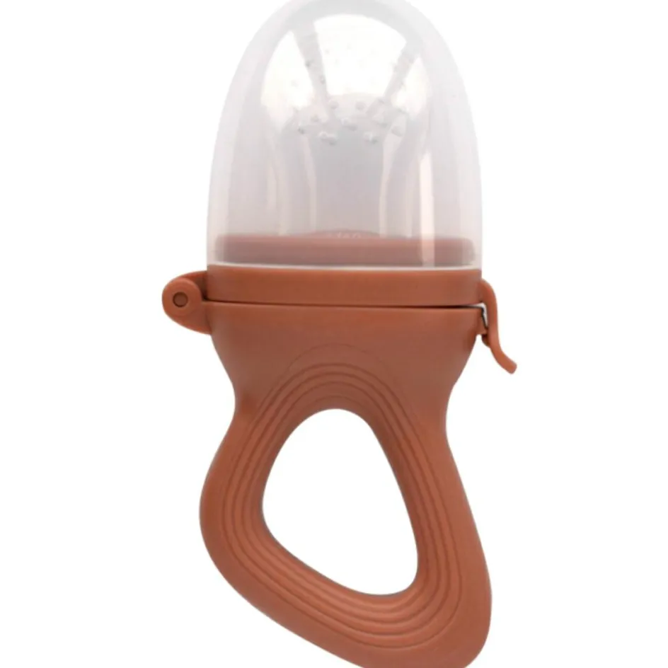 Sucette grignoteuse terre de sienne avec 4 embouts|Zakuw Online