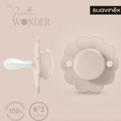 Suavinex Sucette réversible SXPRO 0-6mois Wonder Mauve Chalk