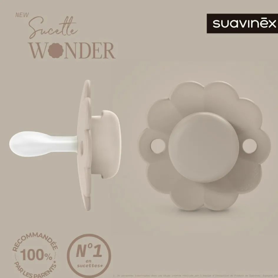 Sucette réversible SXPRO 0-6mois Wonder Gray Cloud|Suavinex Sale