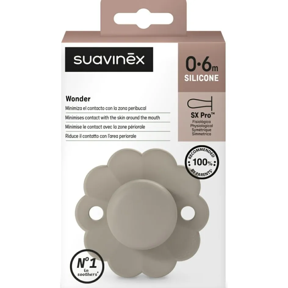 Sucette réversible SXPRO 0-6mois Wonder Gray Cloud|Suavinex Sale