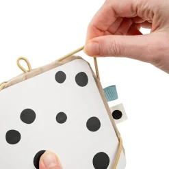 Online Done by Deer Support avec cartes de motifs contrastés Deer friends Sable