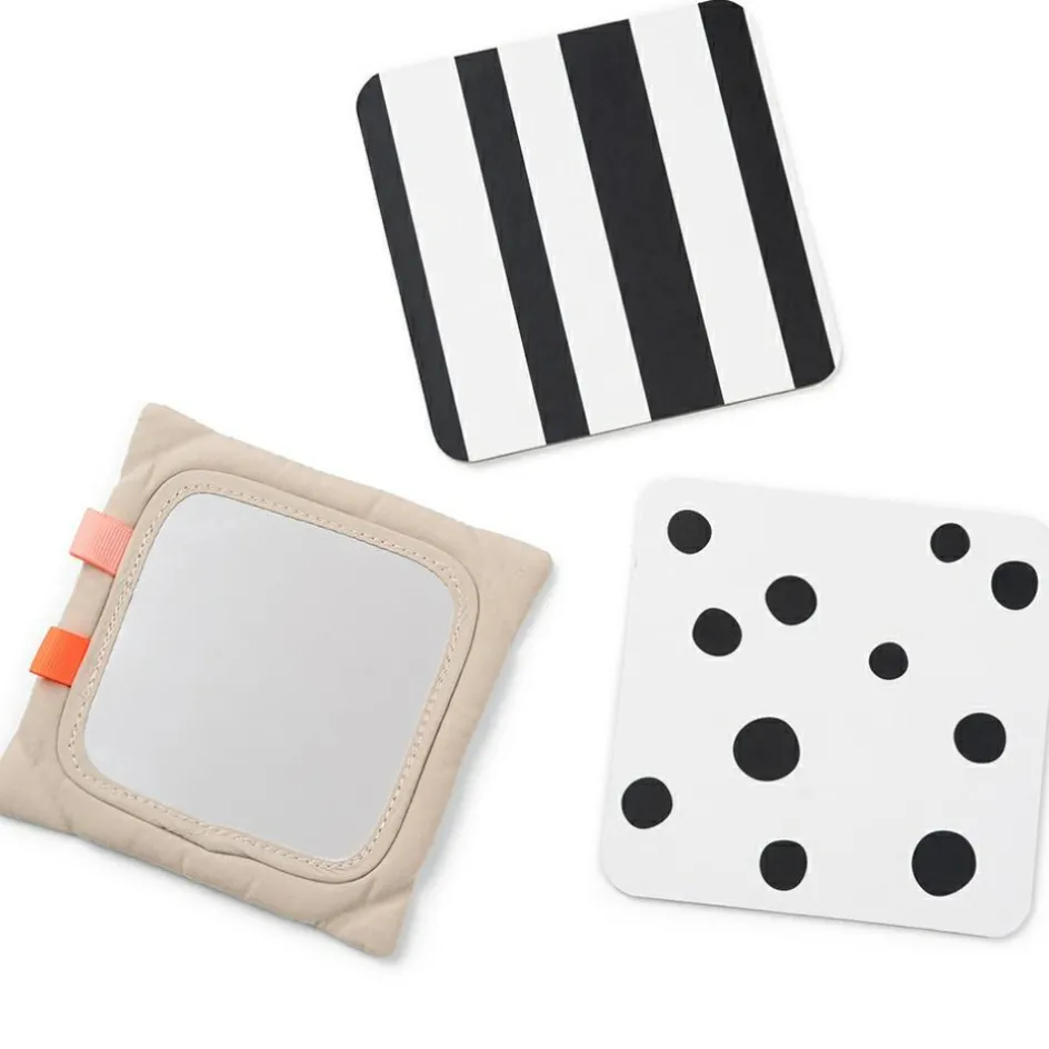 Online Done by Deer Support avec cartes de motifs contrastés Deer friends Sable