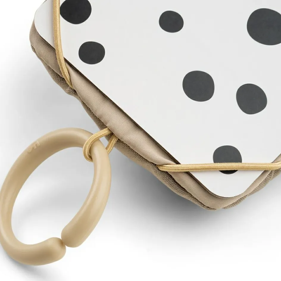 Online Done by Deer Support avec cartes de motifs contrastés Deer friends Sable