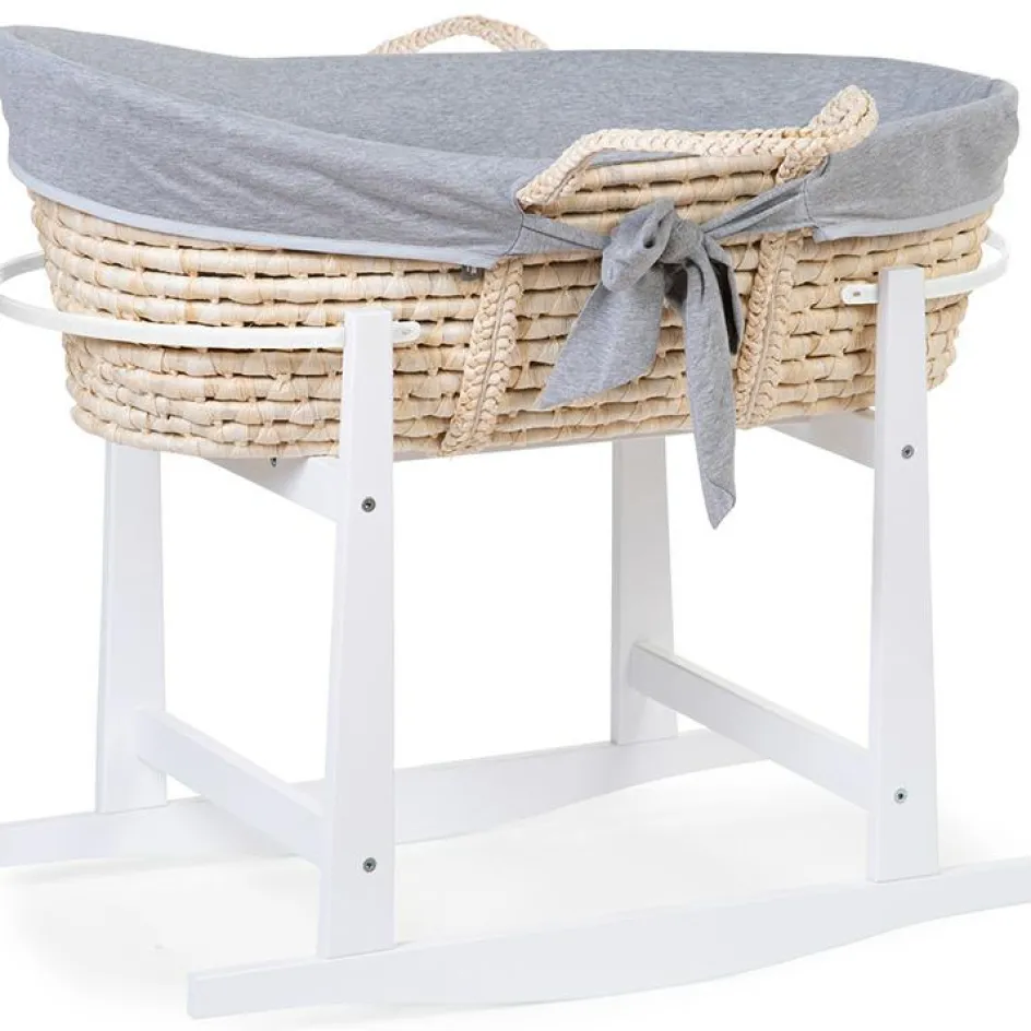 Sale Childhome Support de couffin à bascule en pin blanc