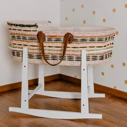 Sale Childhome Support de couffin à bascule en pin blanc