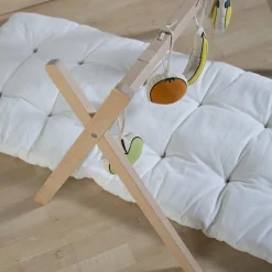 Support de couffin évolutif 2 en 1 en bois naturel|Childhome Discount