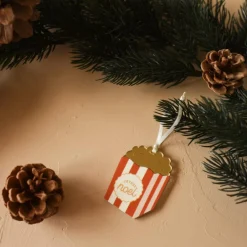 Discount Baubels Suspension Popcorn Noël Gourmand (personnalisable)