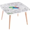 Table à colorier Coloritable modèle La Plongée|DBKids Clearance