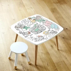 Clearance DBKids Table à colorier Coloritable modèle Savane