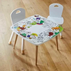 Hot DBKids Table à colorier Coloritable modèle La Forêt