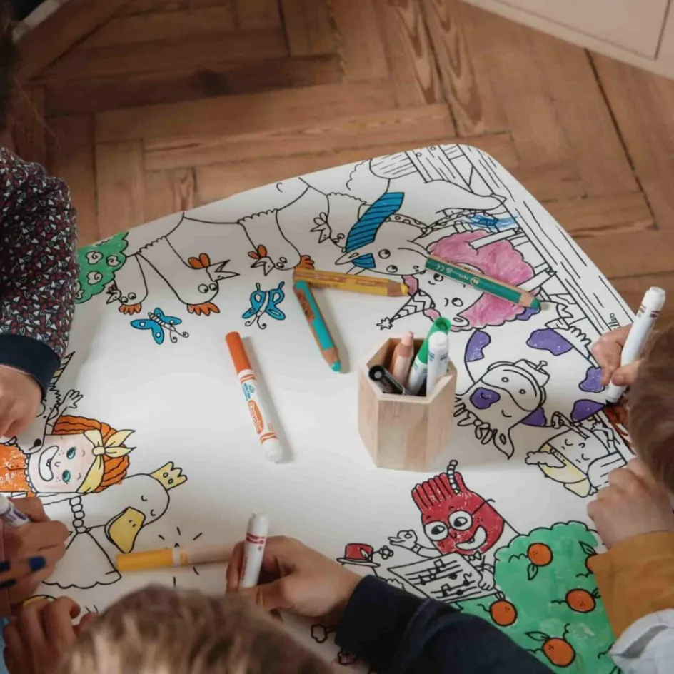 Table à colorier coloritable modèle La Ferme|DBKids Clearance
