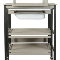 Sale Quax Table à langer avec baignoire Smart Stone-Eboni