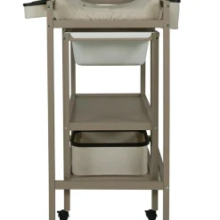 Clearance Quax Table à langer avec baignoire Basic Stone