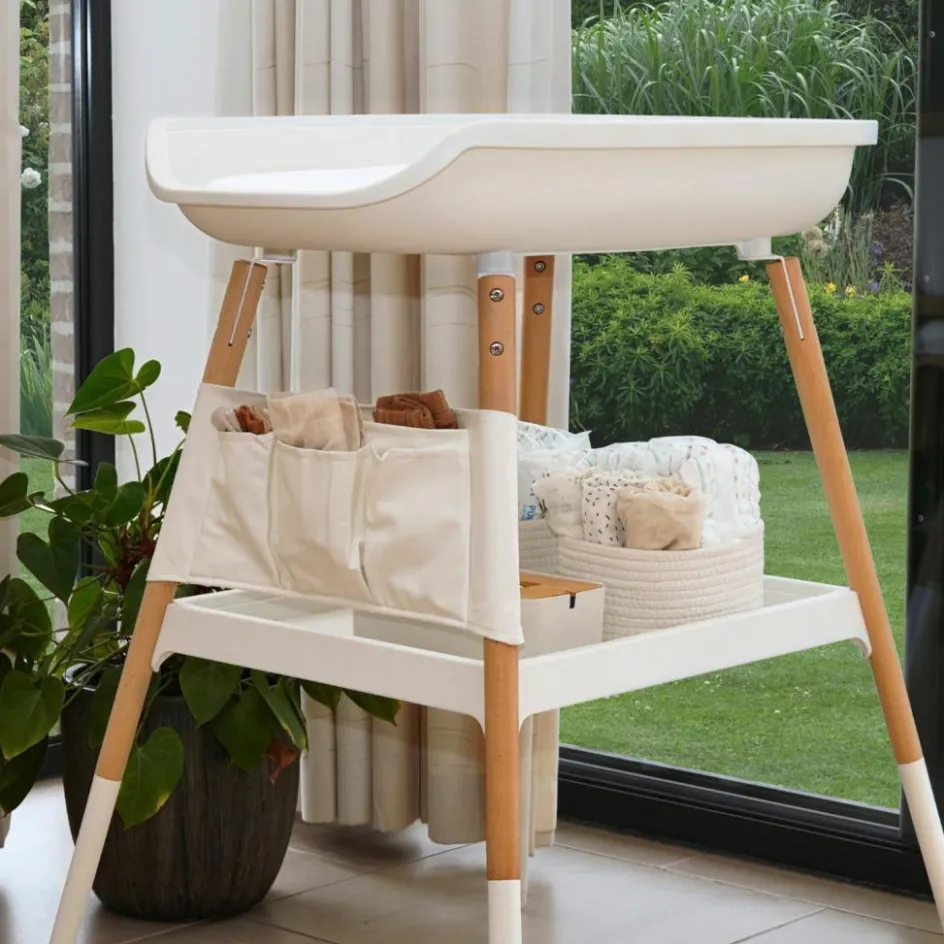 Outlet Bo Jungle Table à langer Balnéo Pure white