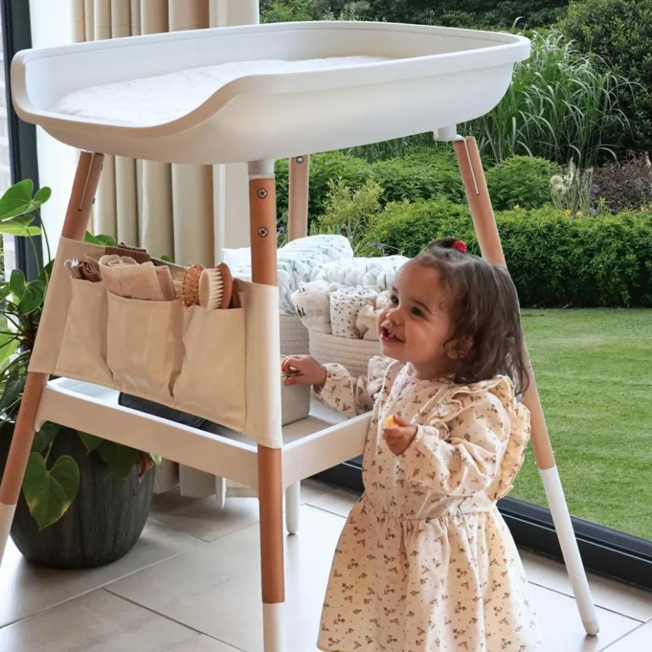 Outlet Bo Jungle Table à langer Balnéo Pure white