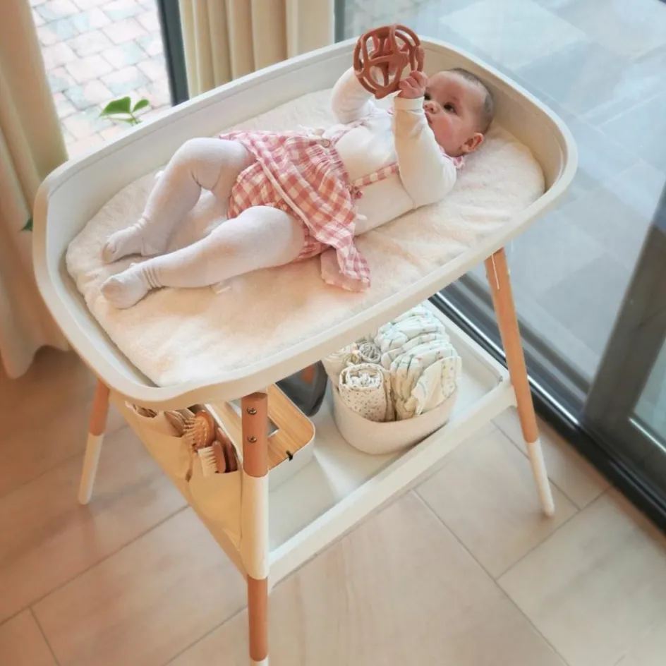 Outlet Bo Jungle Table à langer Balnéo Pure white