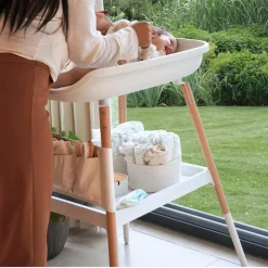 Outlet Bo Jungle Table à langer Balnéo Pure white