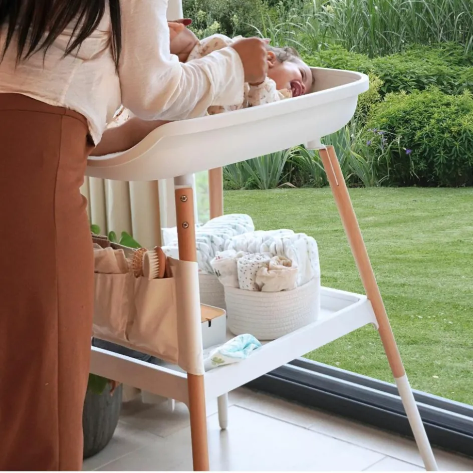 Outlet Bo Jungle Table à langer Balnéo Pure white