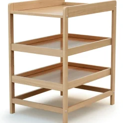 Discount AT4 Table à langer en bois de hêtre Confort