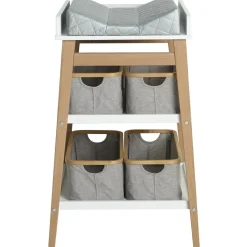 Table à langer Hip Blanc-Naturel|Quax New