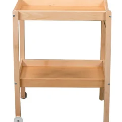 Table à langer Margot en bois vernis naturel|Combelle Sale